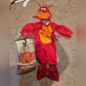 Lil' Lobster 18-24 months costume